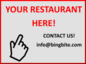 ATTENTION RESTAURANT OWNERS Logo